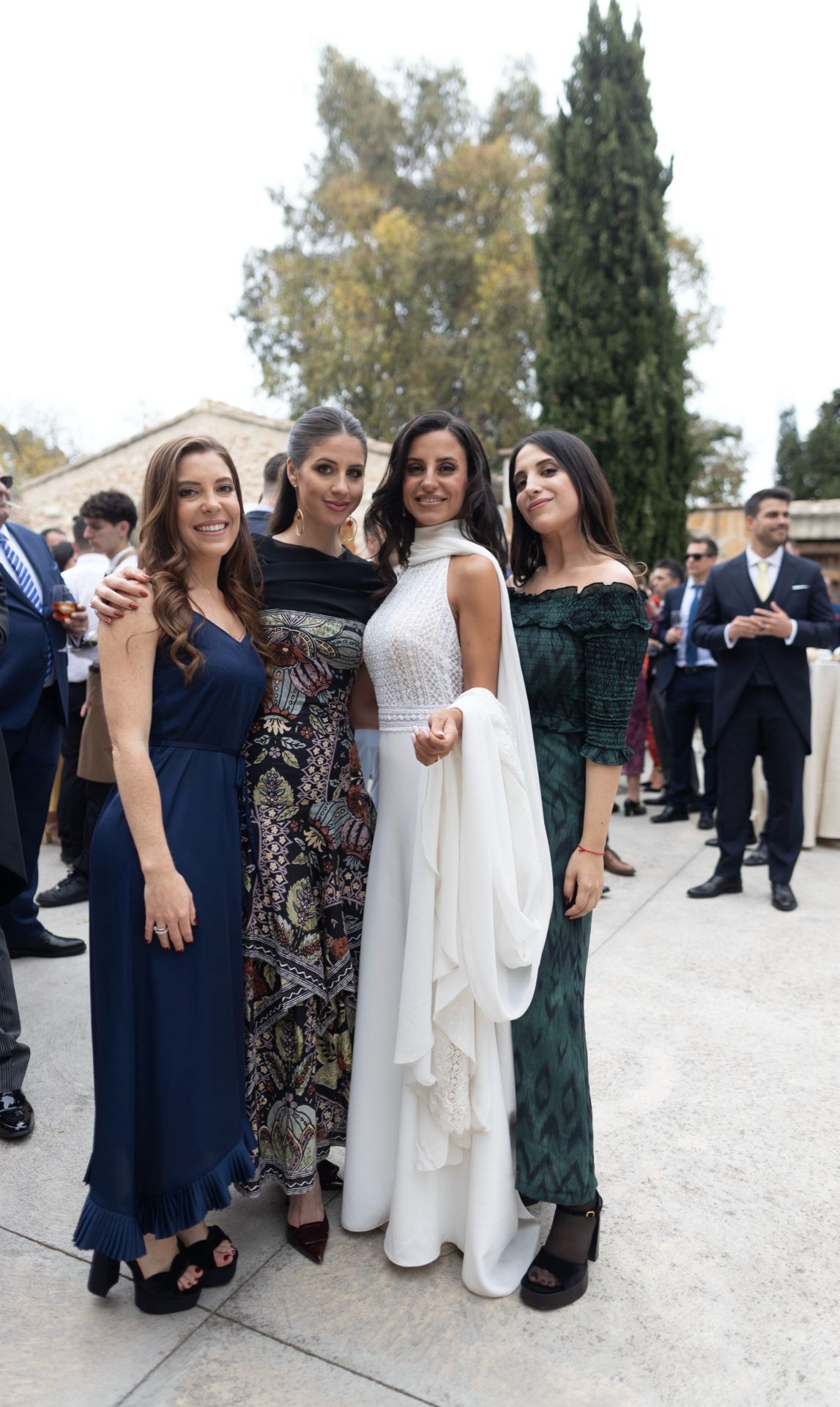 Begoña Sendra estuvo acompañada de sus mejores amigas.