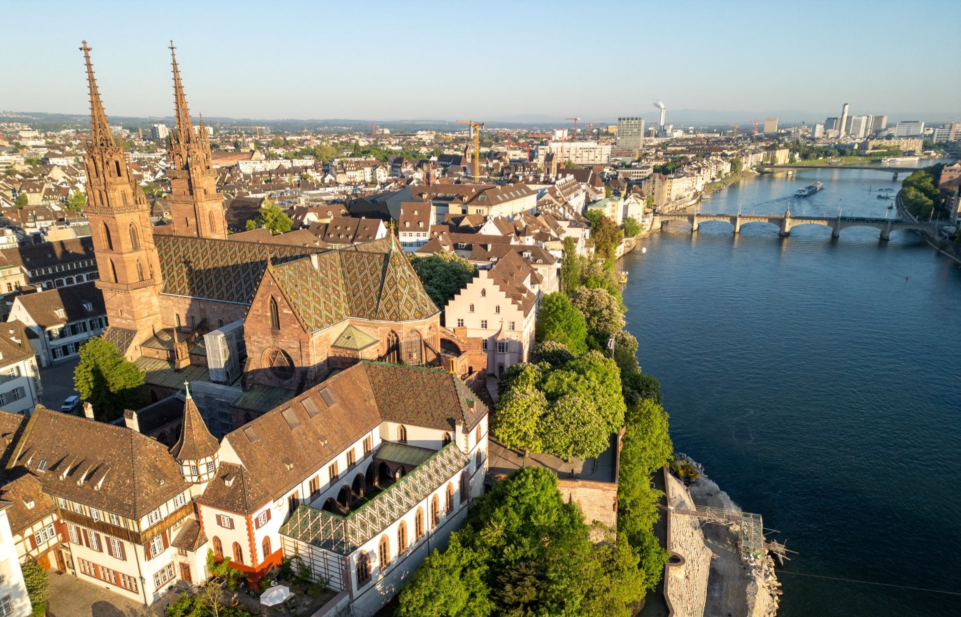 Así es Basilea, la ciudad suiza donde se celebra Eurovisión 2025
