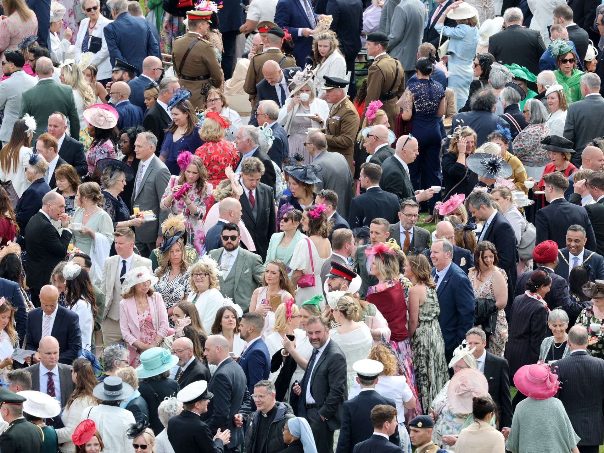 La gran fiesta de la temporada de Carlos III y Camila en el Palacio de Buckingham