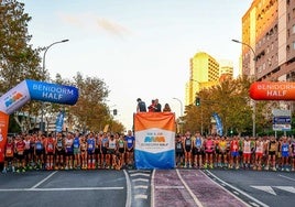 Salida de la edición 2024 de la carrera.