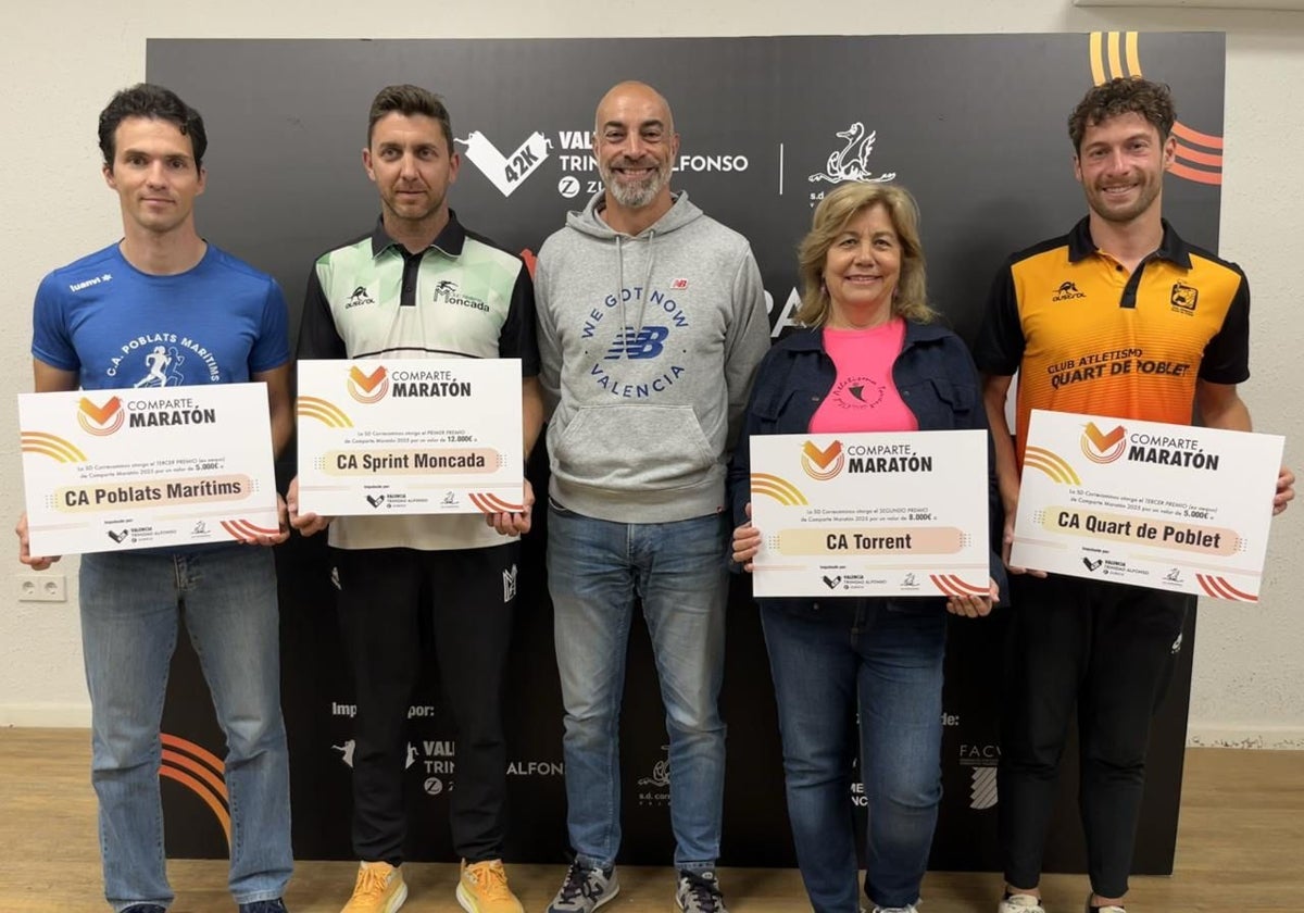 Los cuatro clubes que recibirán las ayudas de Maratón Valencia para impulsar el atletismo