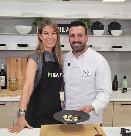 Maribel Vilaplana y Rubén Fenollar