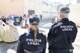 Policías locales de Bétera.