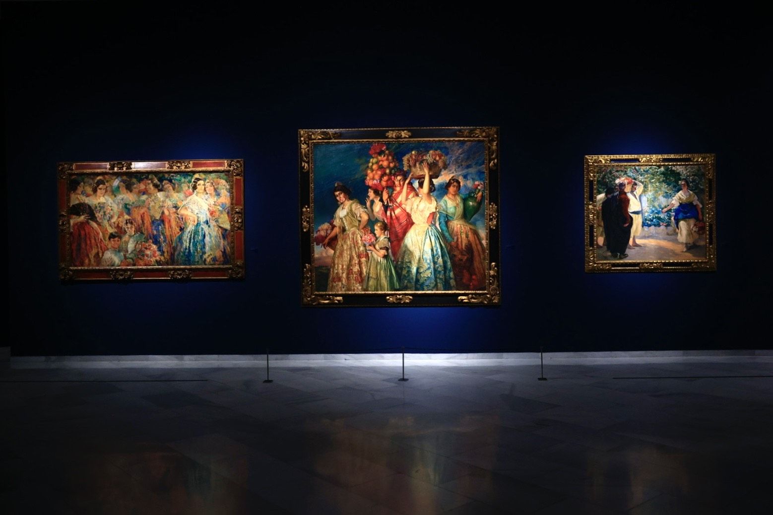 FOTOS | La exposición de Bancaja con cuadros inéditos de Sorolla y obras de Benlliure, Pinazo, Segrelles o Renau