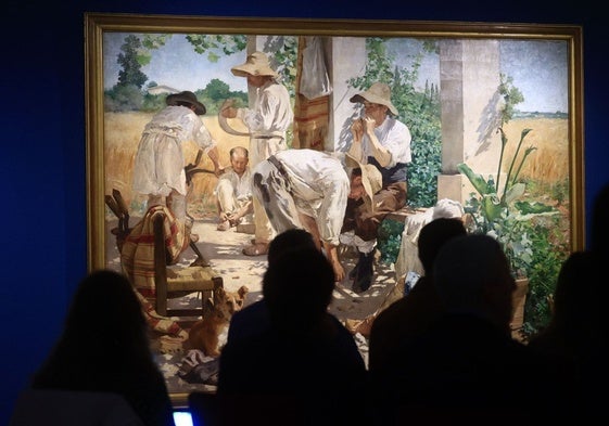 Una de las obras que se pueden contemplar en la exposición.