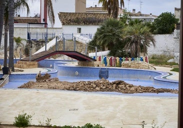 Estado actual de la piscina municipal de Aldaia