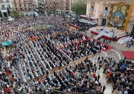 A qué hora es la Misa de Descoberta, la Missa d'Infants y el Traslado de la Virgen de los Desamparados en Valencia 2025