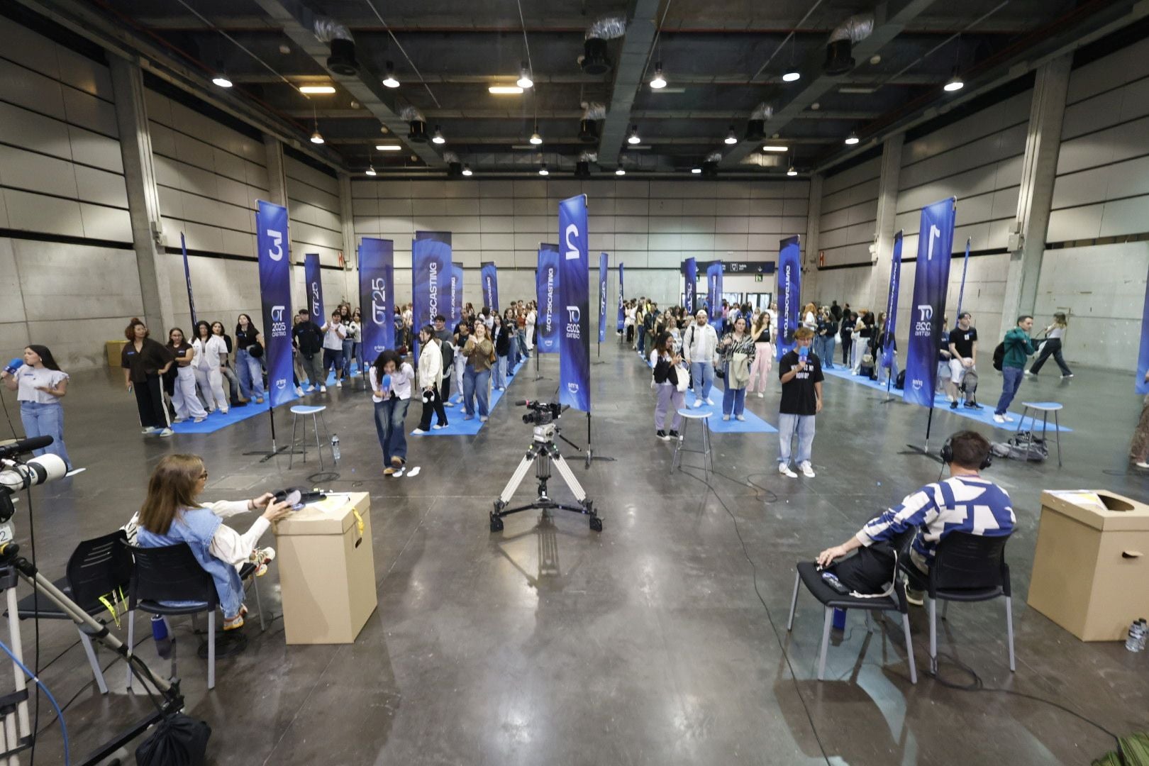 Multitudinario casting de &#039;OT 2025&#039; en Valencia
