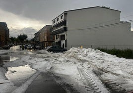 FOTOS | Temporal de lluvia y granizo en la Comunitat