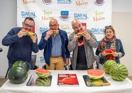 Un momento de la presentación de la feria.