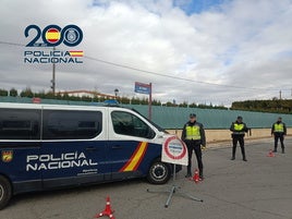 Un control policial.