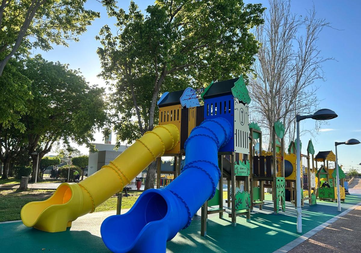Catarroja inaugura el parque de Les Barraques gracias al convenio con Juan Roig