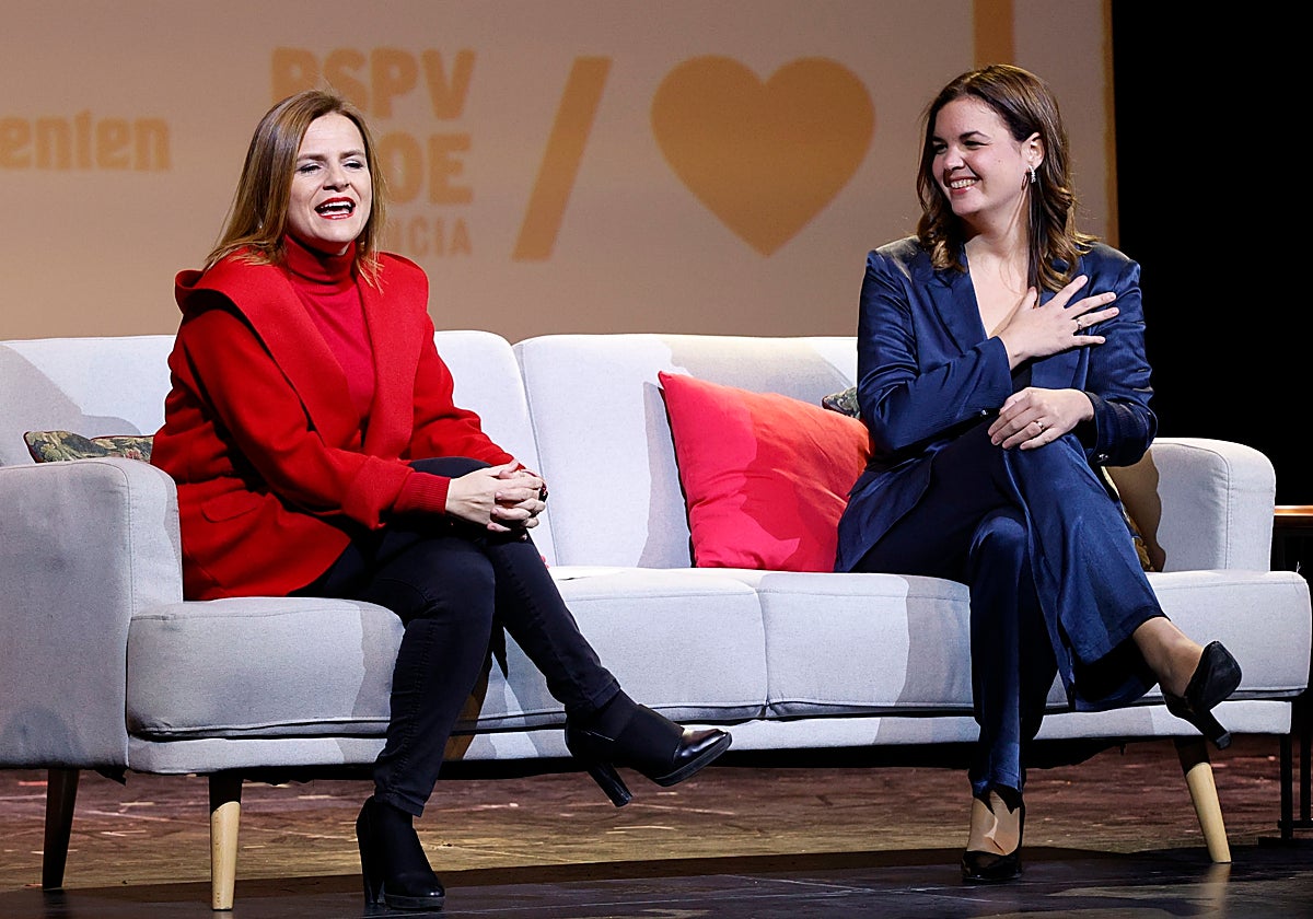 Pilar Bernabé y Sandra Gómez han estado al frente de Valencia Activa.