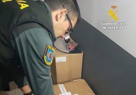 Una operación de la Guardia Civil.