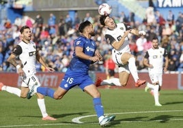 El partido de ida entre Getafe y Valencia CF.