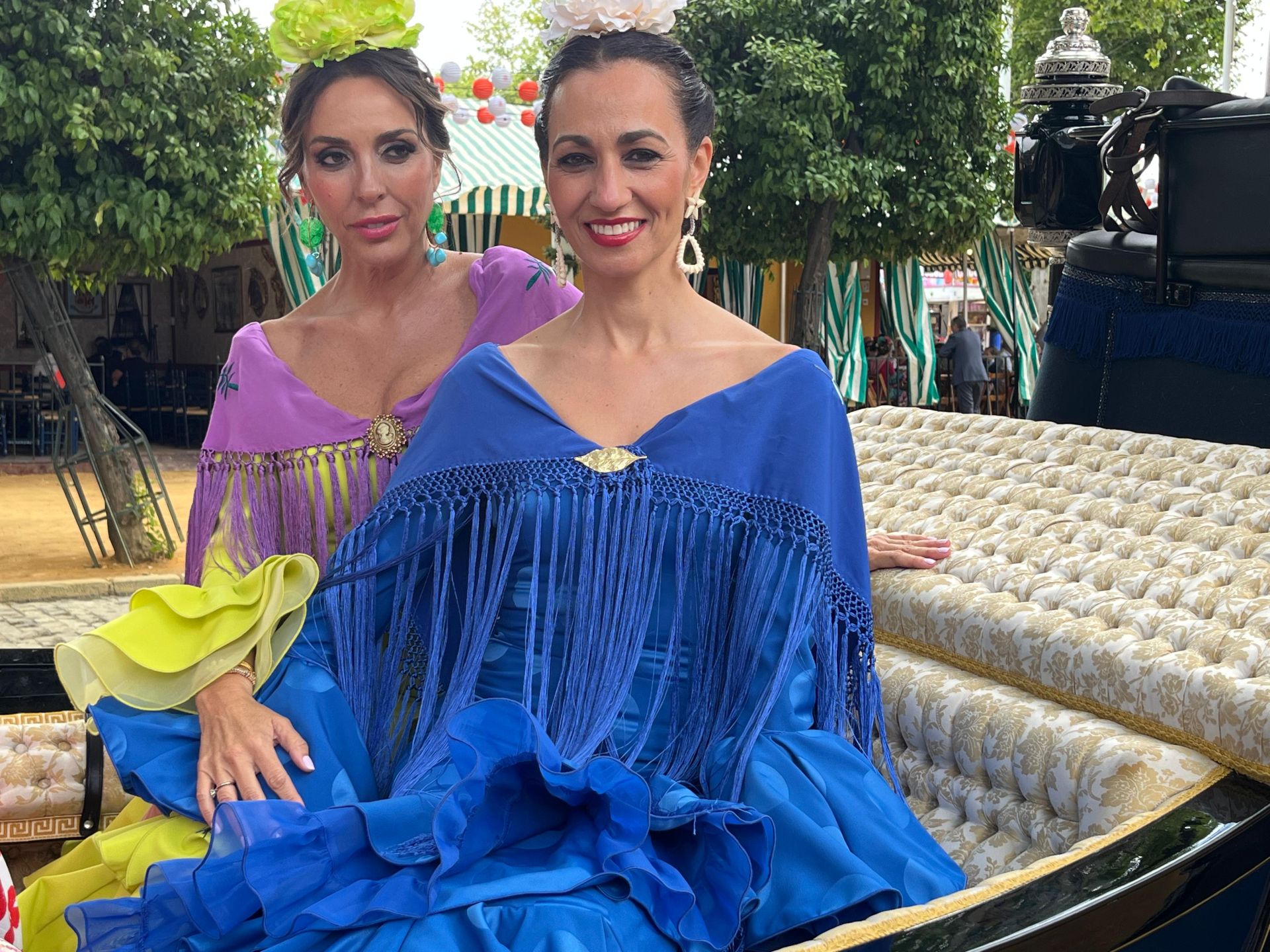 Mónica Duart y Andrea Villafañe.