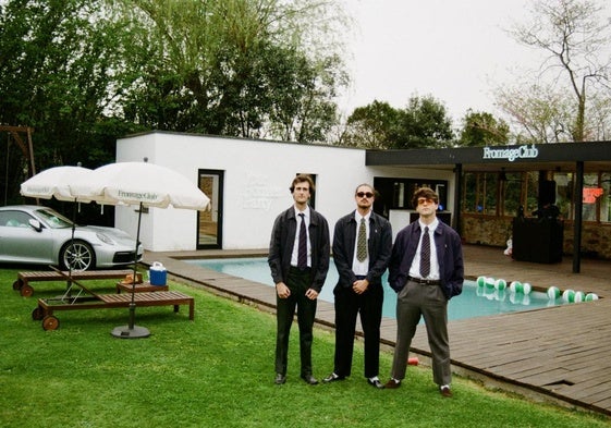 Juan Soriano, Jaime Merino y Andrés Sal, el trío que fundó The Fromage Club.