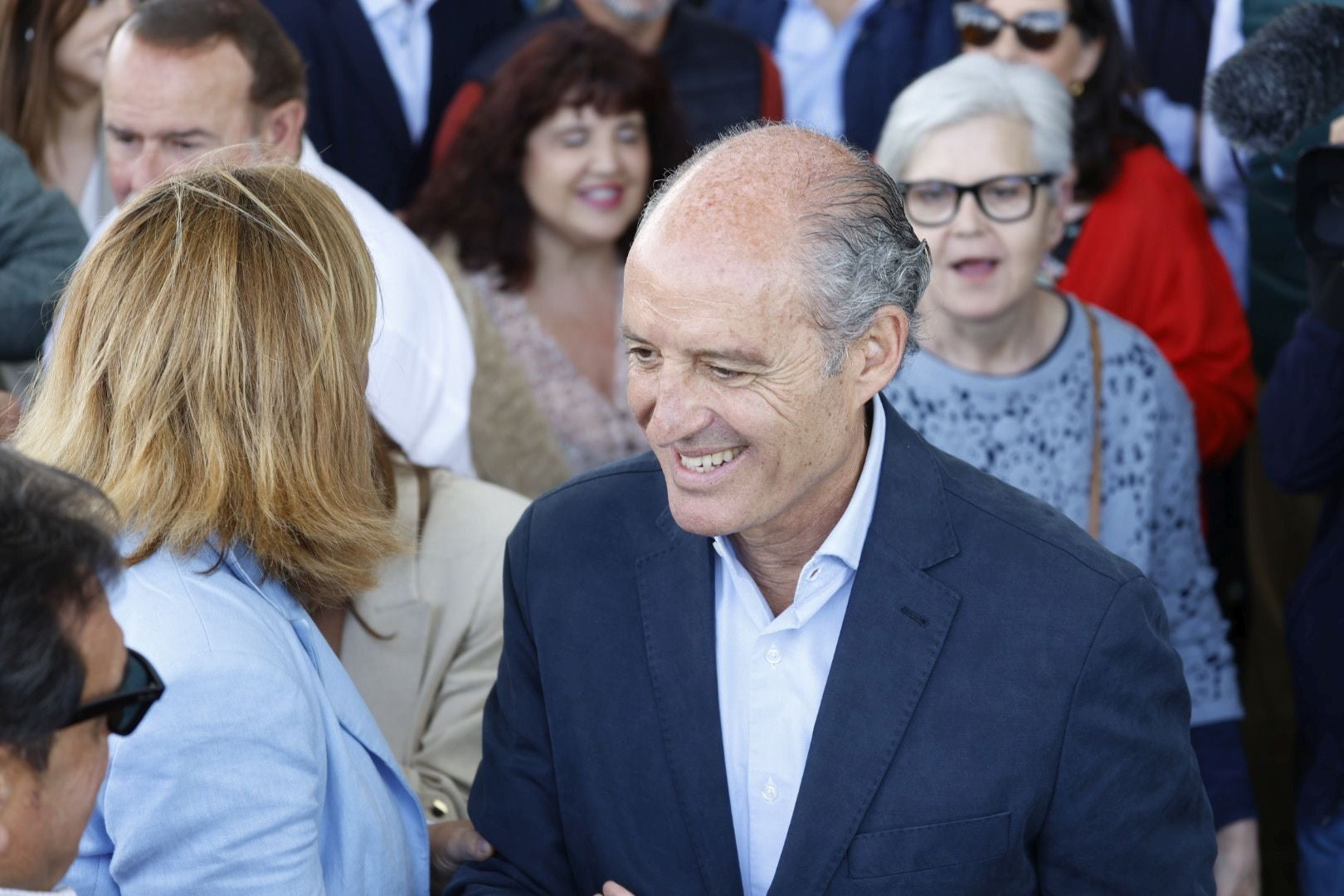 Fotos: los asistentes al mitin de Camps en Valencia