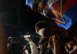 Recibimiento al Levante UD.