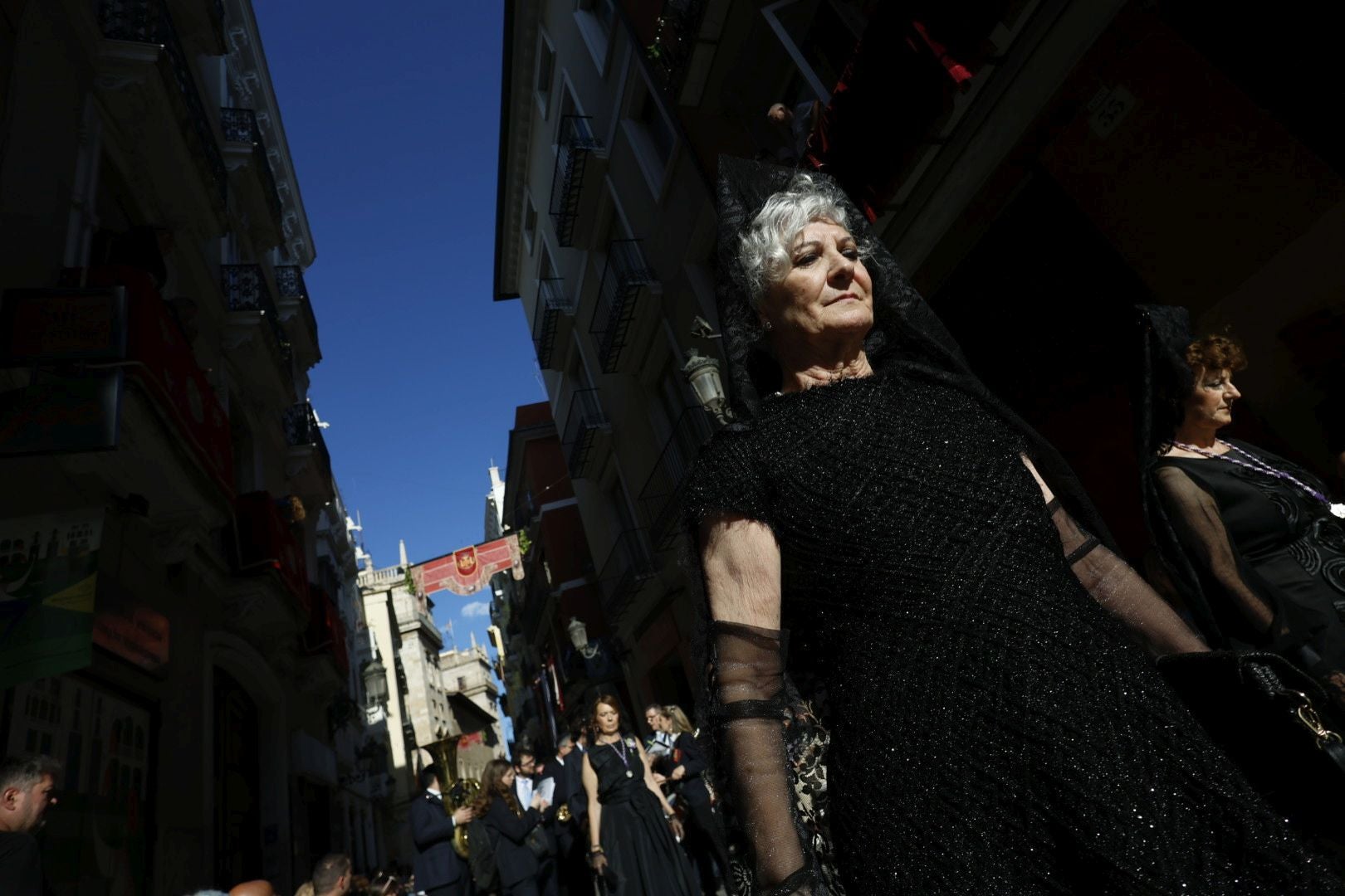 La procesión de la Virgen de los Desamparados, en imágenes