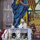 Enrique Benavent, durante la homilía de la Missa d'Infants.