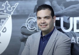 Ramón Lázaro, presidente del CD Tudelano.