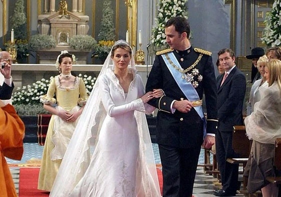 Boda Felipe VI y Letizia en la catedral de la Almudena.