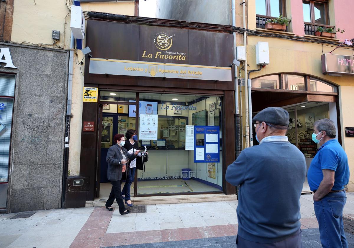 Una administración de Loterías y Apuestas del Estado.