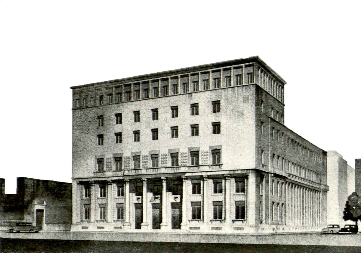 De Delegación de Hacienda en Valencia a futuro museo: un monumental edificio de inspiración alemana