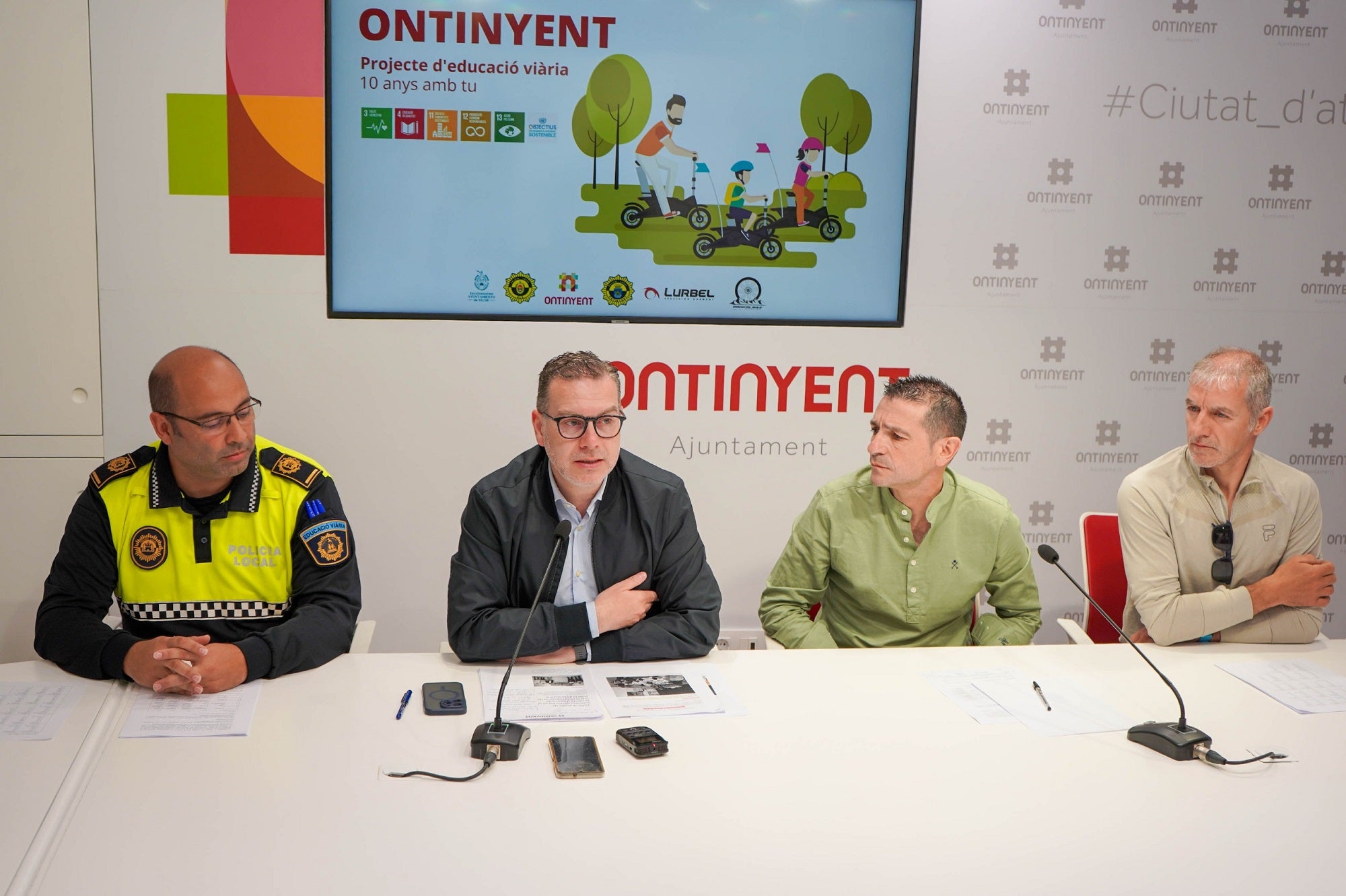 Presentaión del programa de educación vial.
