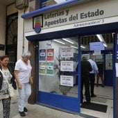 Una administración de Loterías y Apuestas del Estado en una imagen de archivo.