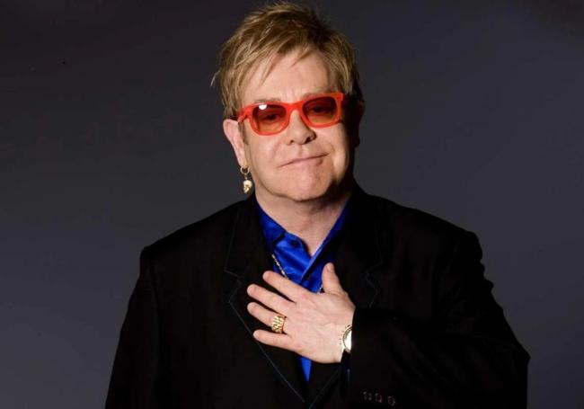 Elton John en una imagen de archivo