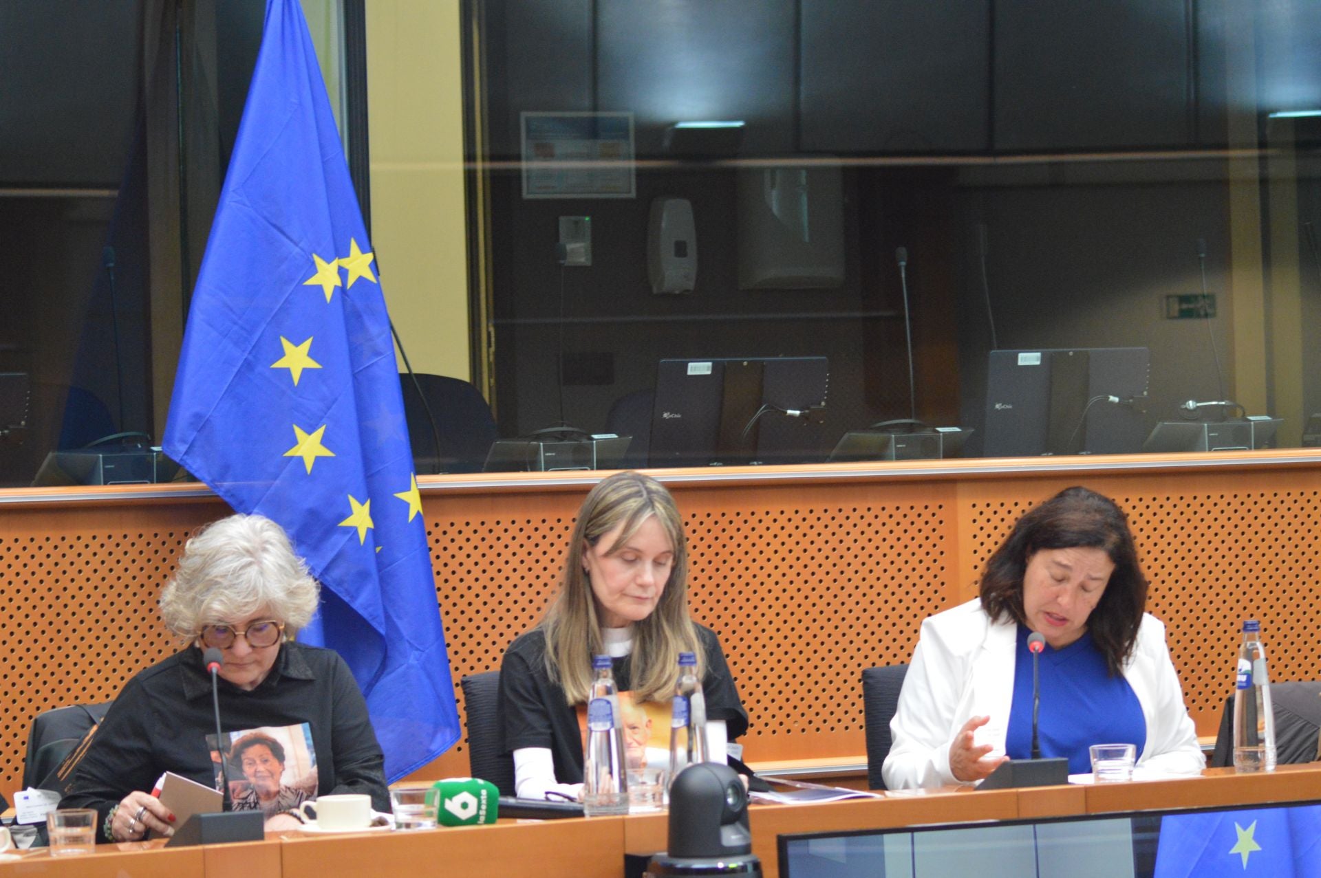Bruselas recibe a las víctimas de la dana de Valencia