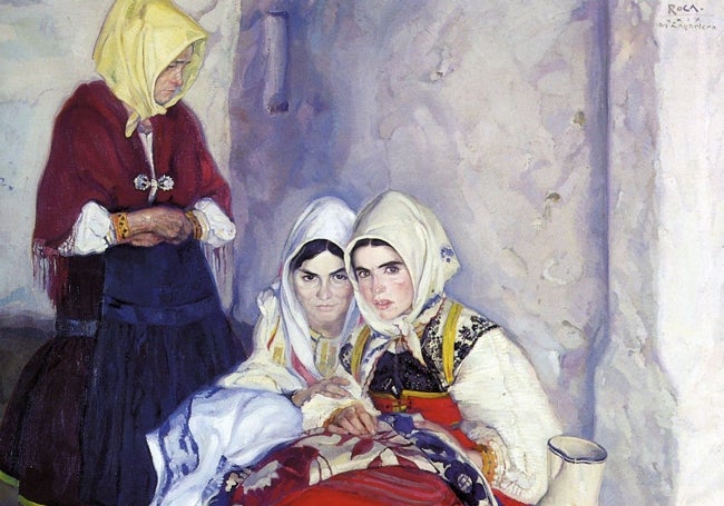 'Las lagarteranas, de Amadeo Roca Gisbert'.