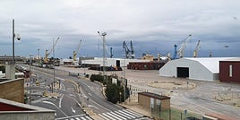 El puerto de Sagunto.