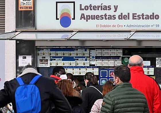 Una administración de lotería.