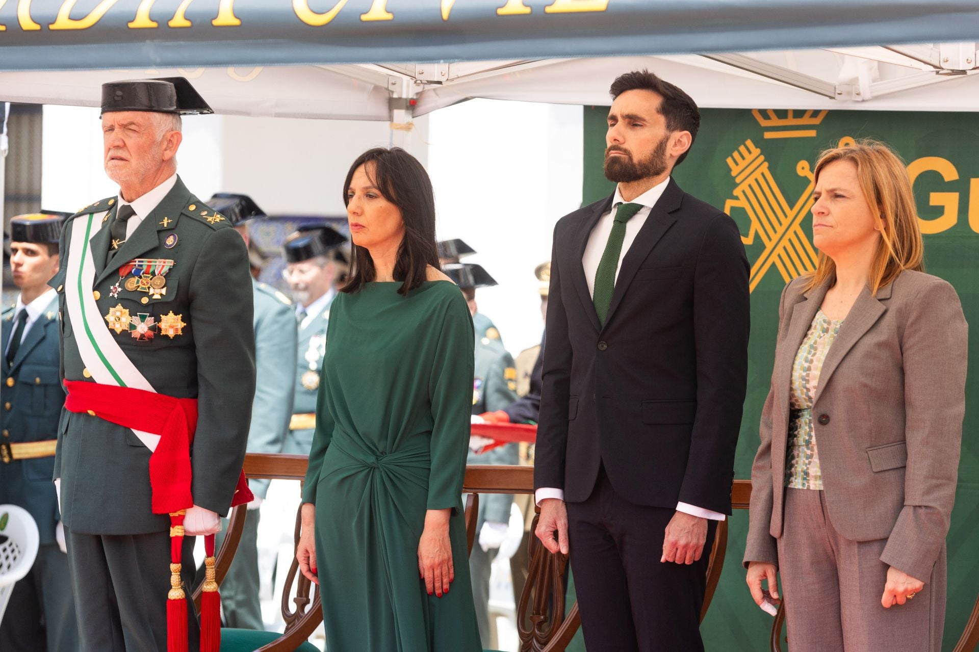 FOTOS | La Guardia Civil celebra en Valencia su 181 aniversario con el trágico recuerdo de la dana