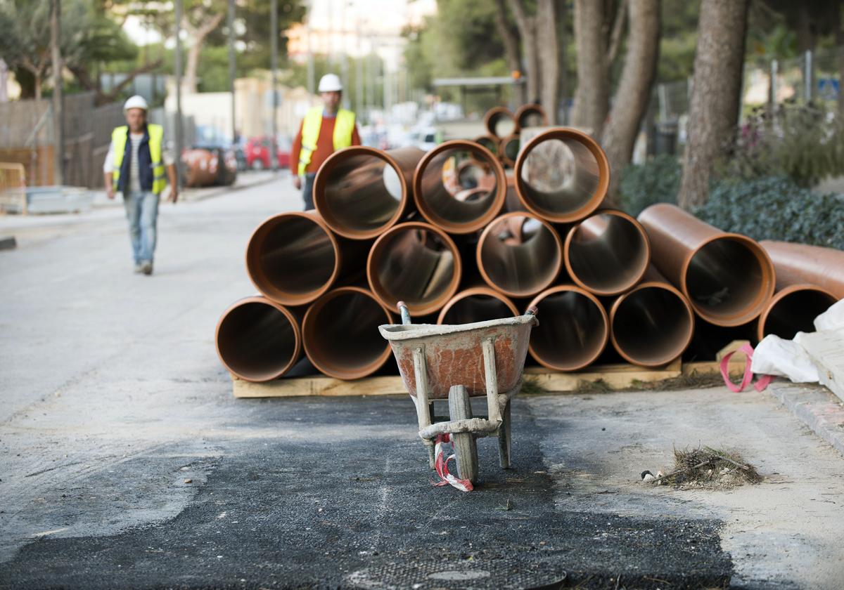 La Diputación financia diferentes obras en los municipios.