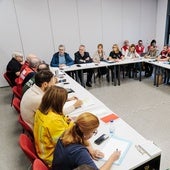 Una de las reuniones del Cecopi después de la tragedia de la dana.