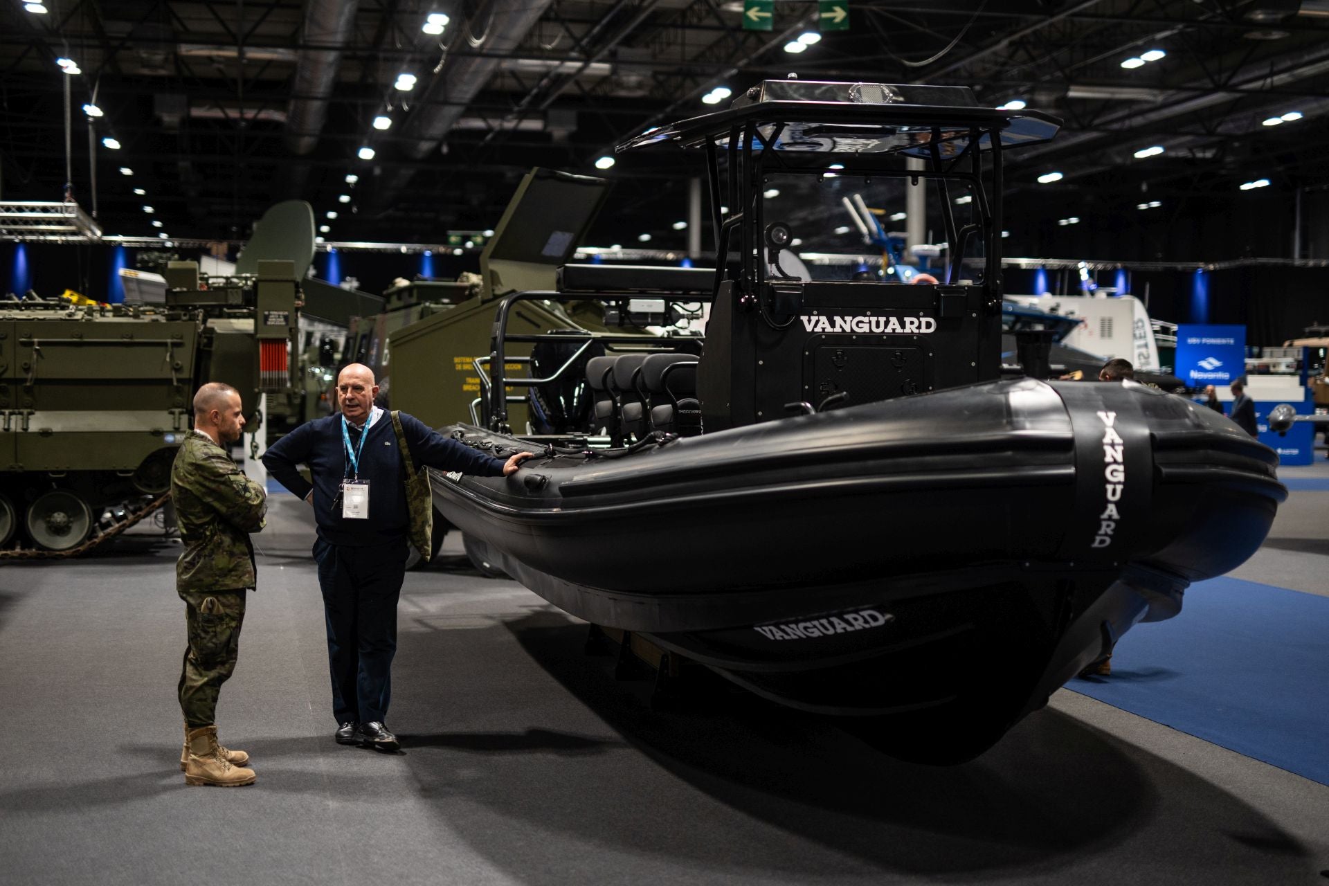 España muestra la última tecnología militar en FEINDEF