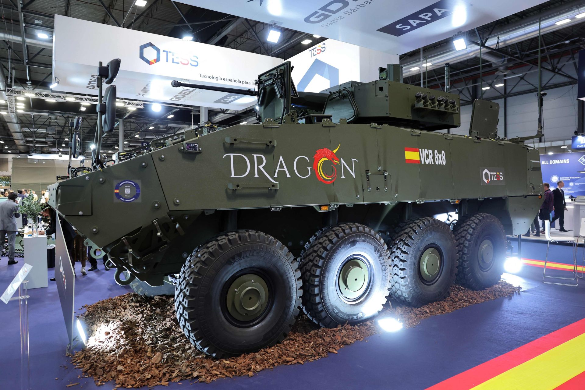 España muestra la última tecnología militar en FEINDEF