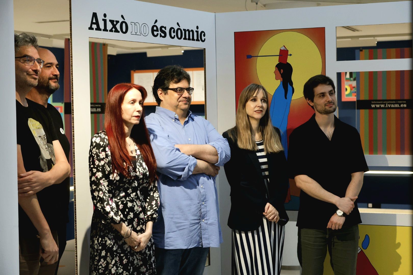 Fotos de la exposición &#039;¡Eso no es cómic! Fanzines...&#039; en Valencia