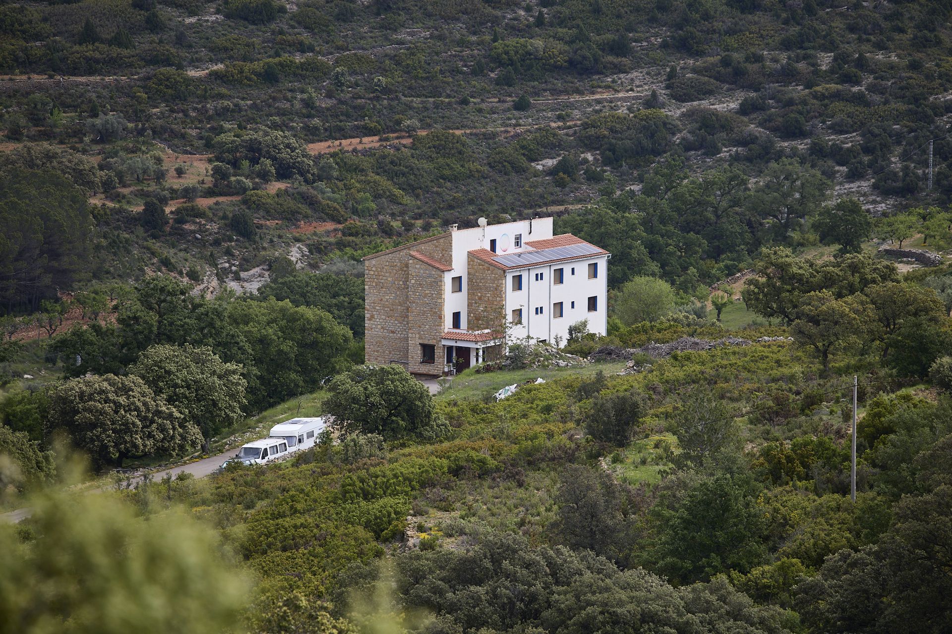 Un refugio rural para nómadas digitales