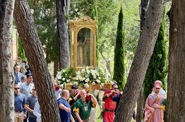 Procesión de San Vicente Ferrer en Agullent.
