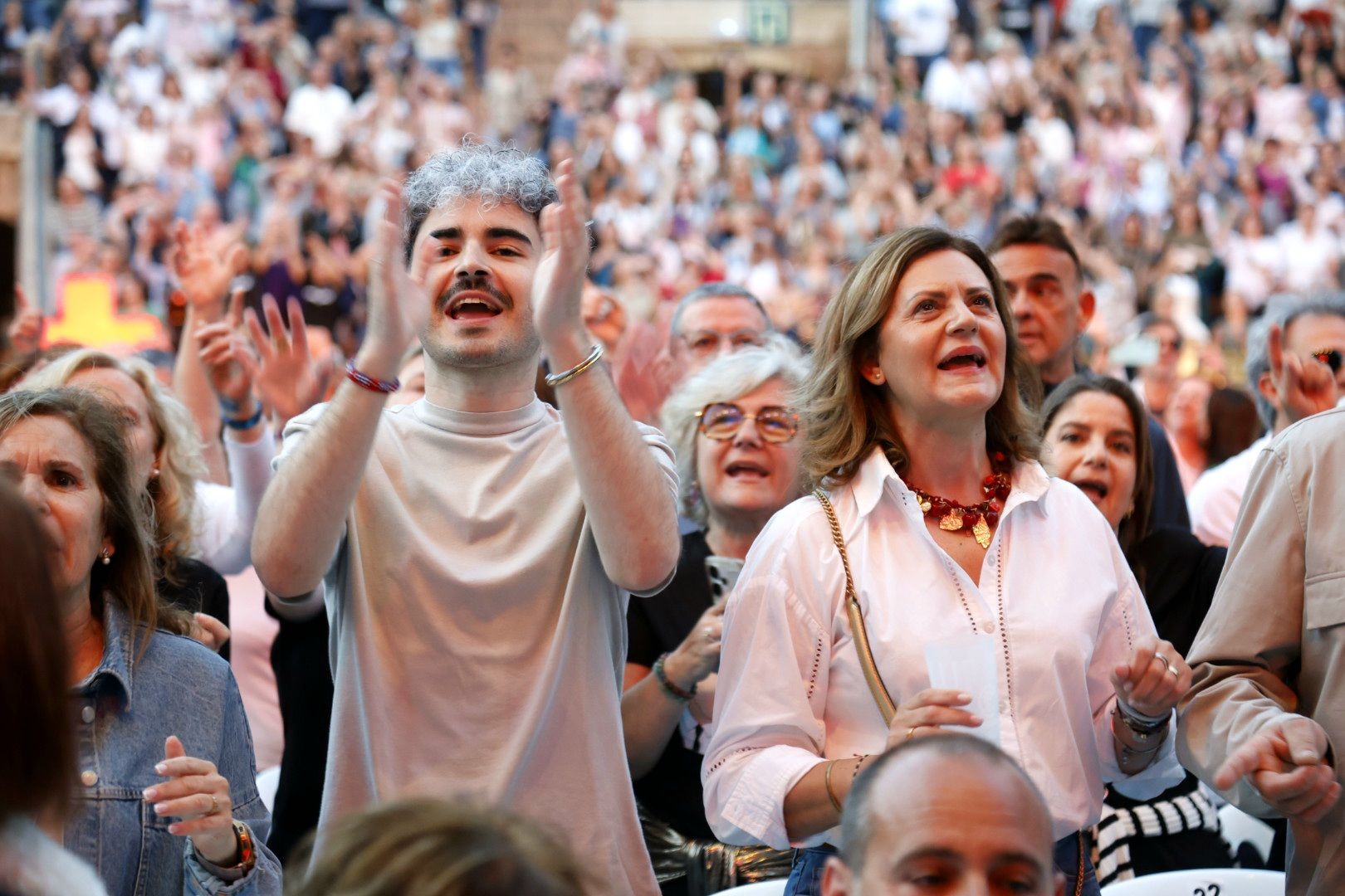 Pecos desatan la euforia en Valencia