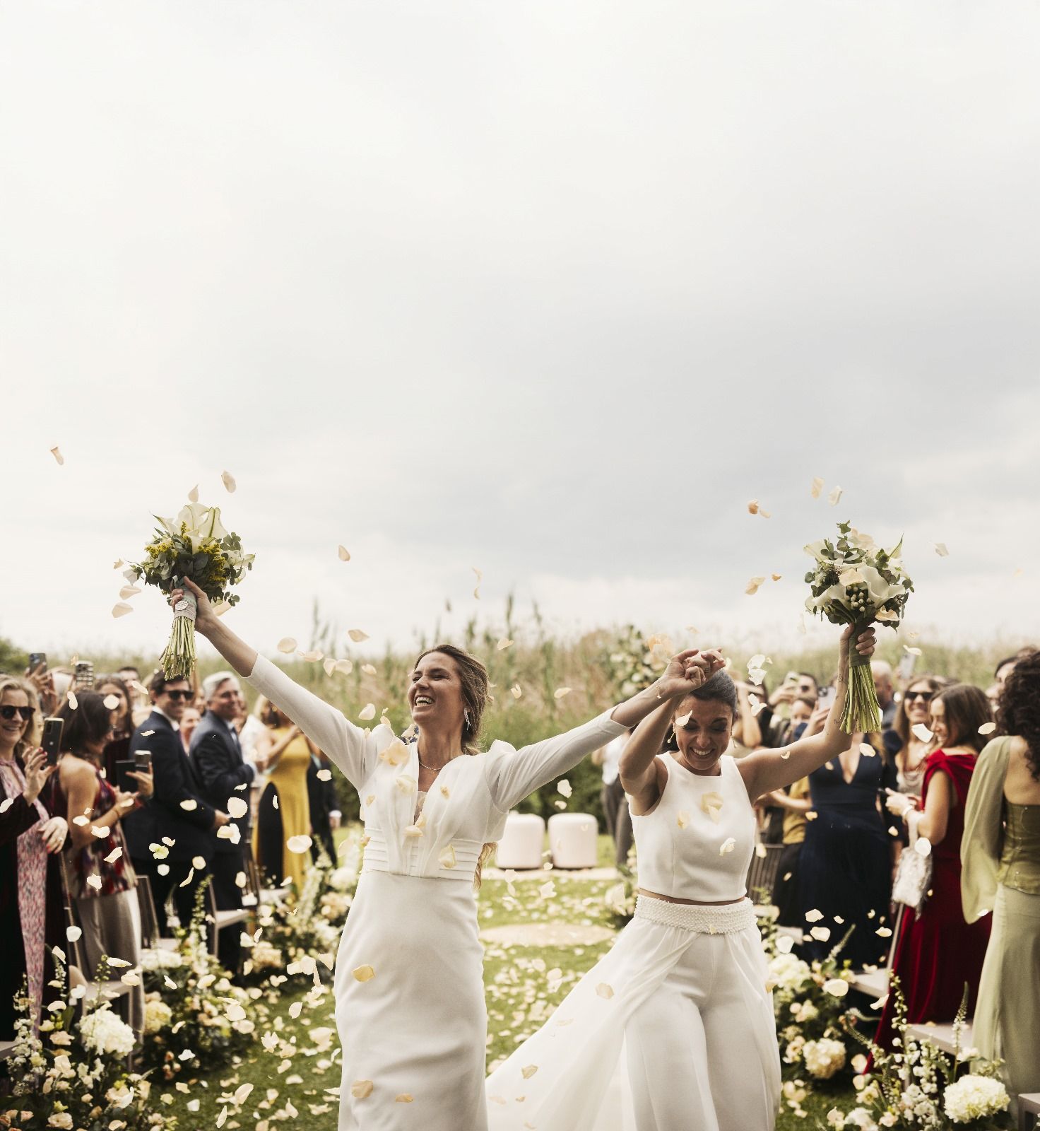 Las imágenes de la boda de Carolina y María en la Albufera