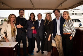 Rocío Bacharach, Alberto Aibar, Esther Pastor, Vicente Boluda, Sandra Andújar, Alberto Andrés López y Fiona Ferrer.