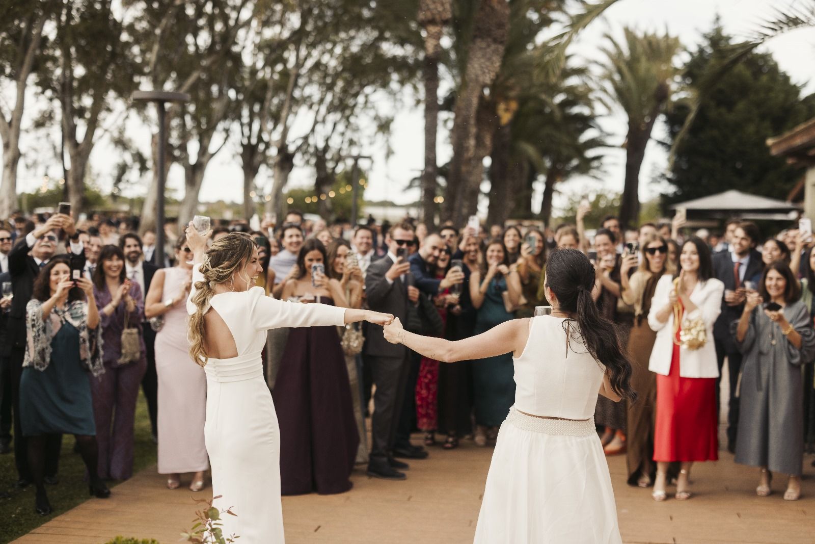 Las imágenes de la boda de Carolina y María en la Albufera