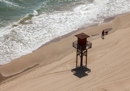 Una de las playas del Mareny.