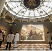 Exposición de Sorolla en el edificio de Correos.